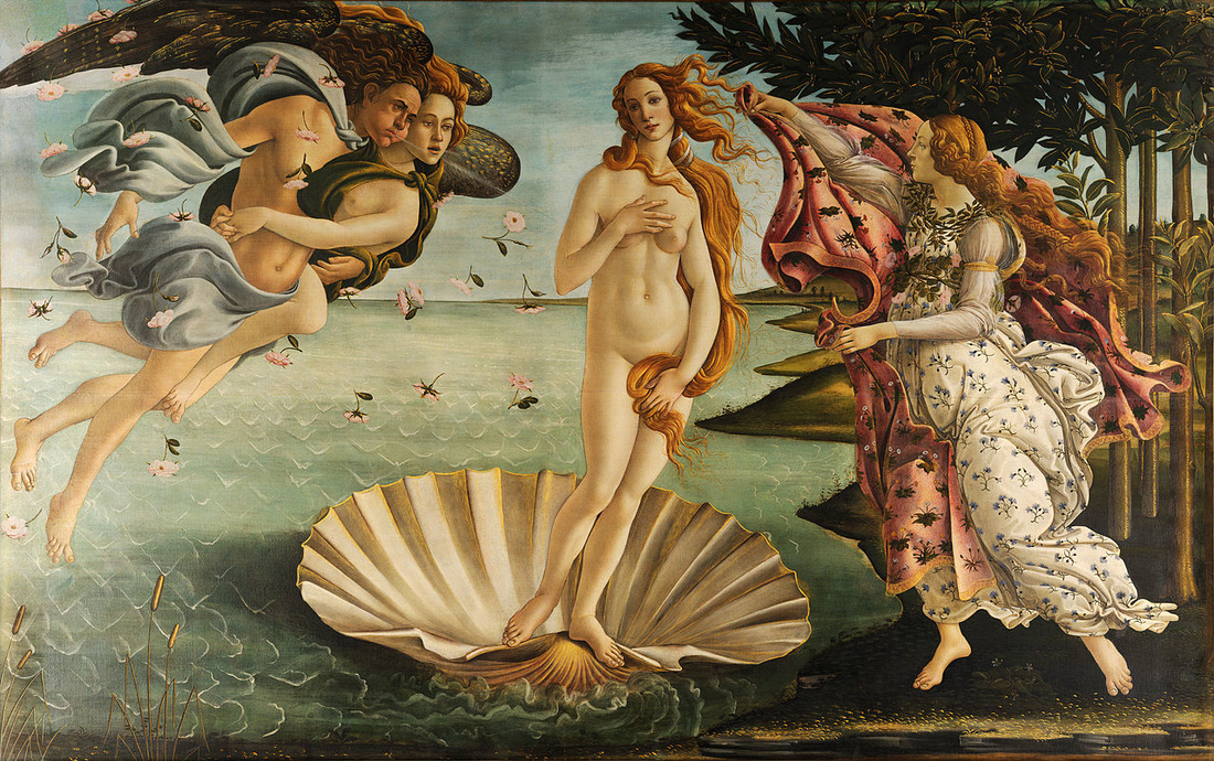 Sandro Boticelli - The Birth of Venus