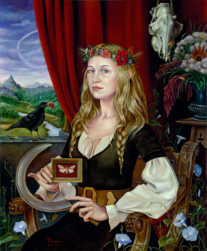 Portrait of Joanna Newsom by Benjamin A Vierling