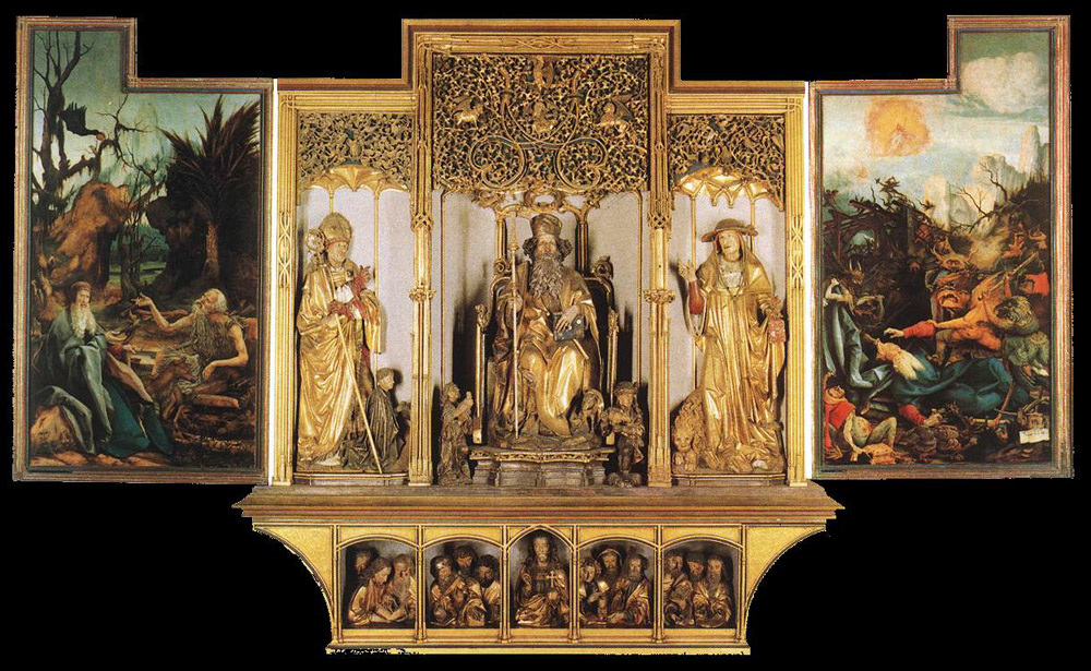 Isenheim altarpiece - Third view
