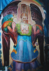 ​WORKING WITH ERNST FUCHS IN THE APOCALYPSE CHAPEL AT KLAGENFURT ​by Laurence Caruana