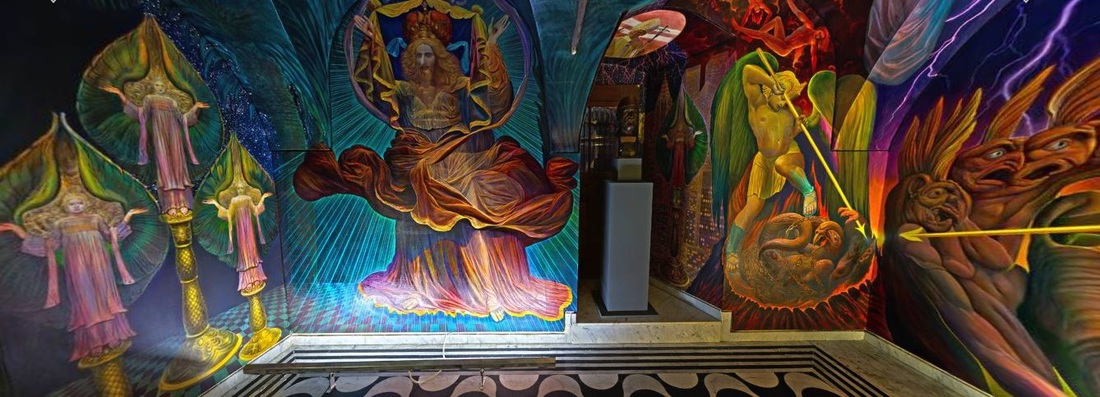 ​360° Panorama from the Apocalypse Chapel by Ernst Fuchs
