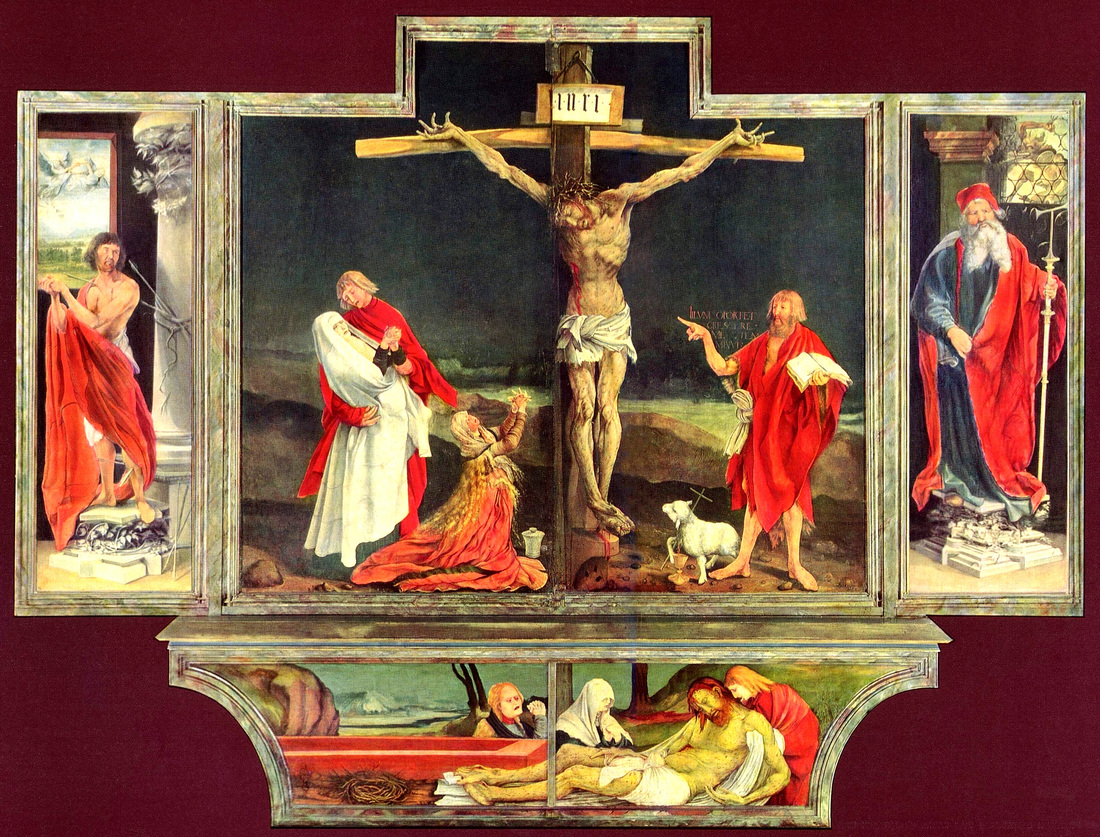 Isenheim altarpiece - First view
