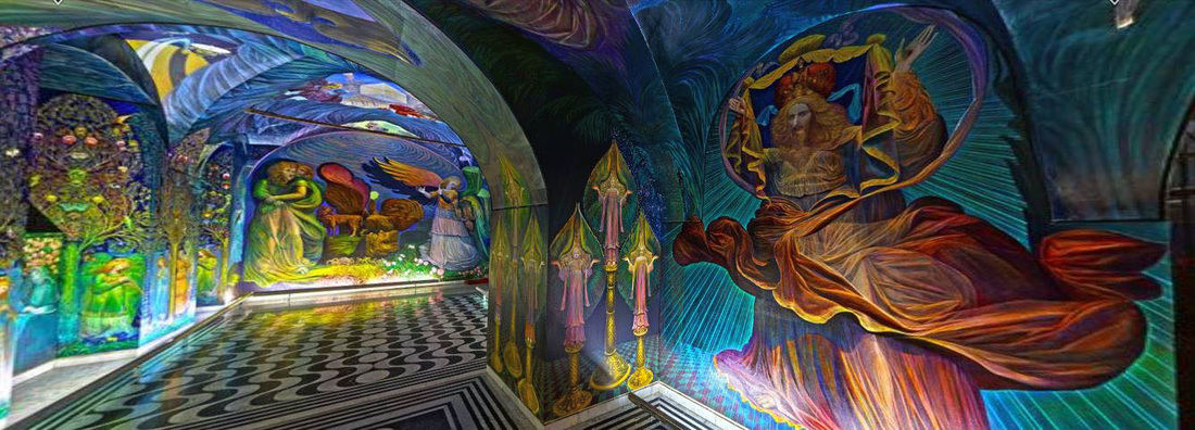 ​360° Panorama from the Apocalypse Chapel by Ernst Fuchs
