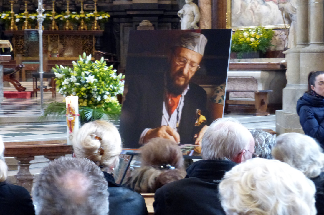 Ernst Fuchs Requiem at the St. Stephen's Cathedral in Vienna